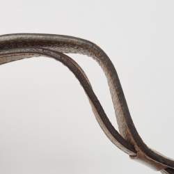 Pre Owned Louis Vuitton Beige Leather Lockme II BB Bag