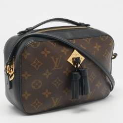 مملوكة مسبقًا Louis Vuitton Black Monogram Canvas Saintonge Crossbody Bag