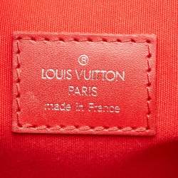 Pre Owned Louis Vuitton Rouge Epi Leather Segur MM Bag