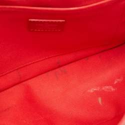 Pre Owned Louis Vuitton Rouge Epi Leather Segur MM Bag