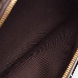 Pre Owned Louis Vuitton Amarante Monogram Vernis Alma BB Bag