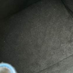 Pre Owned Louis Vuitton Blue Toledo Epi Leather Petit Noe Bag