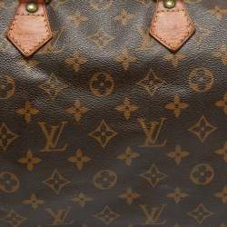 Louis Vuitton Monogram Canvas Speedy 30 Bag