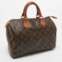 Louis Vuitton Monogram Canvas Speedy 30 Bag