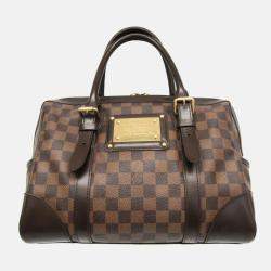 Louis Vuitton Brown Damier Ebene Canvas Berkeley Satchel