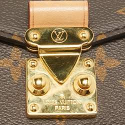 Pre Owned Louis Vuitton Monogram Canvas Pochette Metis East West Bag