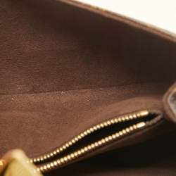 Pre Owned Louis Vuitton Monogram Canvas Pochette Metis East West Bag