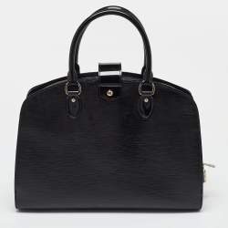 Louis Vuitton Black Epi Leather Pont Neuf GM Bag