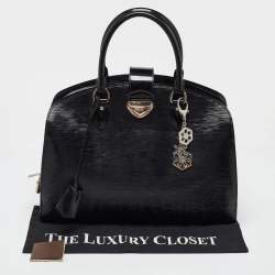 Louis Vuitton Black Epi Leather Pont Neuf GM Bag