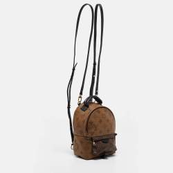 Pre Owned Louis Vuitton Monogram Reverse Canvas Mini Palm Springs Backpack