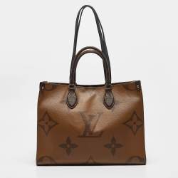 Pre Owned Louis Vuitton Reverse Monogram Canvas Giant Onthego MM Bag