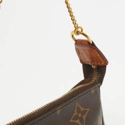 Pre Owned Louis Vuitton Monogram Canvas Mini Pochette Accessoires