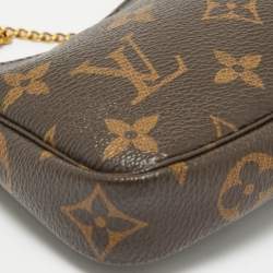 Pre Owned Louis Vuitton Monogram Canvas Mini Pochette Accessoires
