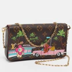 مملوكة مسبقًا Louis Vuitton Monogram Canvas Limited Edition Vivienne Felicie Pochette Bag