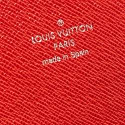 Louis Vuitton Cherry Epi Leather and Monogram Canvas Marie-Lou Long Wallet