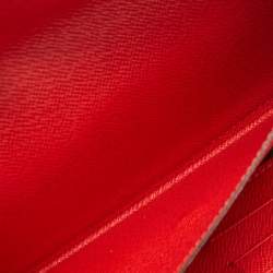 Louis Vuitton Cherry Epi Leather and Monogram Canvas Marie-Lou Long Wallet