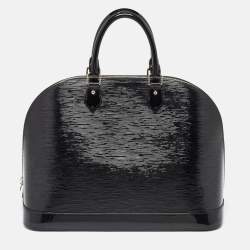 Louis Vuitton Black Electric Epi Leather Alma GM Bag