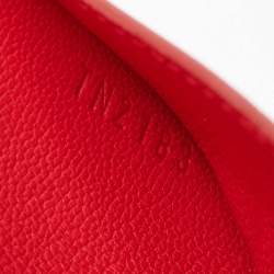 Louis Vuitton Orange Alligator Leather Vivienne LV Long Wallet