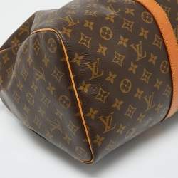 Louis Vuitton Monogram Canvas Keepall Bandoulière 45 Bag