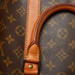Louis Vuitton Monogram Canvas Keepall Bandoulière 45 Bag