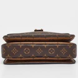 Louis Vuitton Monogram Reverse Canvas Pochette Metis Bag