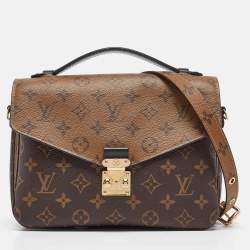 Louis Vuitton Monogram Reverse Canvas Pochette Metis Bag