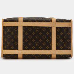 Louis Vuitton Brown Monogram Canvas Sac Chien 40 Pet Carrier