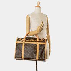 Louis Vuitton Brown Monogram Canvas Sac Chien 40 Pet Carrier