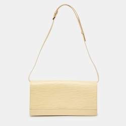 Louis Vuitton Vanilla Epi Leather Honfleur Clutch Bag