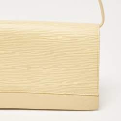 Louis Vuitton Vanilla Epi Leather Honfleur Clutch Bag