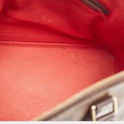 Pre Owned Louis Vuitton Damier Ebene Canvas Alma PM Bag