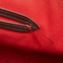 Pre Owned Louis Vuitton Damier Ebene Canvas Alma PM Bag