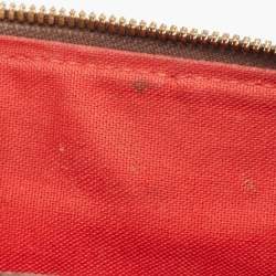 Pre Owned Louis Vuitton Damier Ebene Canvas Alma PM Bag