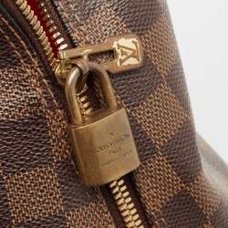 Pre Owned Louis Vuitton Damier Ebene Canvas Alma PM Bag