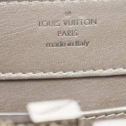 Pre Owned Louis Vuitton Grey Lizard Capucines Mini Bag