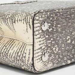 Pre Owned Louis Vuitton Grey Lizard Capucines Mini Bag