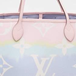 Louis Vuitton Pastel Tie Dye Monogram Canvas Neverfull Escale MM Bag