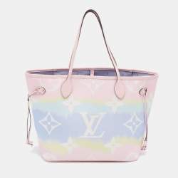 Louis Vuitton Pastel Tie Dye Monogram Canvas Neverfull Escale MM Bag