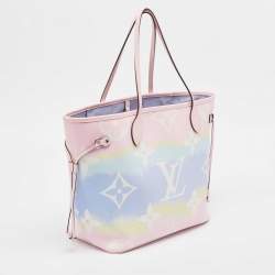 Louis Vuitton Pastel Tie Dye Monogram Canvas Neverfull Escale MM Bag