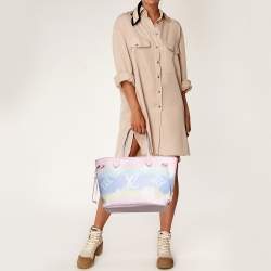 Louis Vuitton Pastel Tie Dye Monogram Canvas Neverfull Escale MM Bag