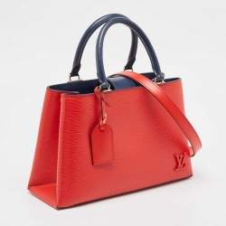 Louis Vuitton Red Epi Leather Kleber PM Bag