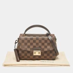 Pre Owned Louis Vuitton Damier Ebene Canvas Croisette Bag