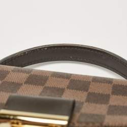 Pre Owned Louis Vuitton Damier Ebene Canvas Croisette Bag