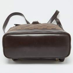 Louis Vuitton Damier Ebene Canvas Soho Backpack