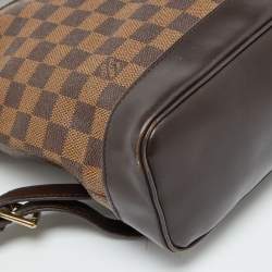 Louis Vuitton Damier Ebene Canvas Soho Backpack