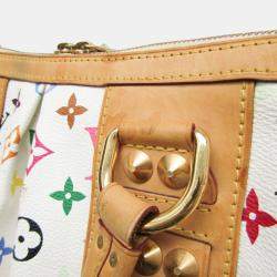 Louis Vuitton x Takashi Murakami Multicolor Coated Canvas Monogram  Courtney MM Satchel Bag