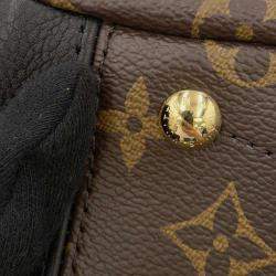 Pre Owned Louis Vuitton Noir Monogram Pallas BB Bag