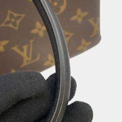 Pre Owned Louis Vuitton Noir Monogram Pallas BB Bag