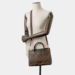 Pre Owned Louis Vuitton Noir Monogram Pallas BB Bag