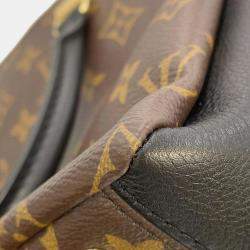 Pre Owned Louis Vuitton Noir Monogram Pallas BB Bag